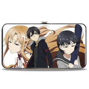 4544 Sword Art Online Wallet Hinged Sword Art Online Two Kirito Scenes